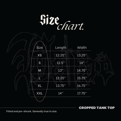 a black and white photo of the size chart for a shirt