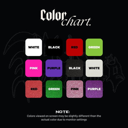 Color chart.