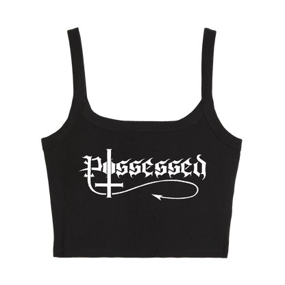 Possessed Cropped Tank Top