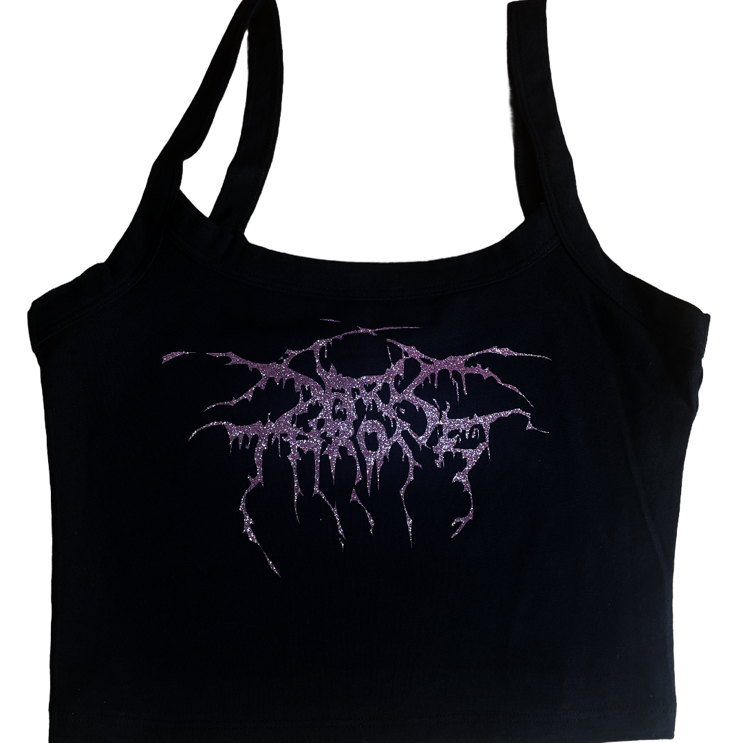 Darkthrone Cropped Tank Top